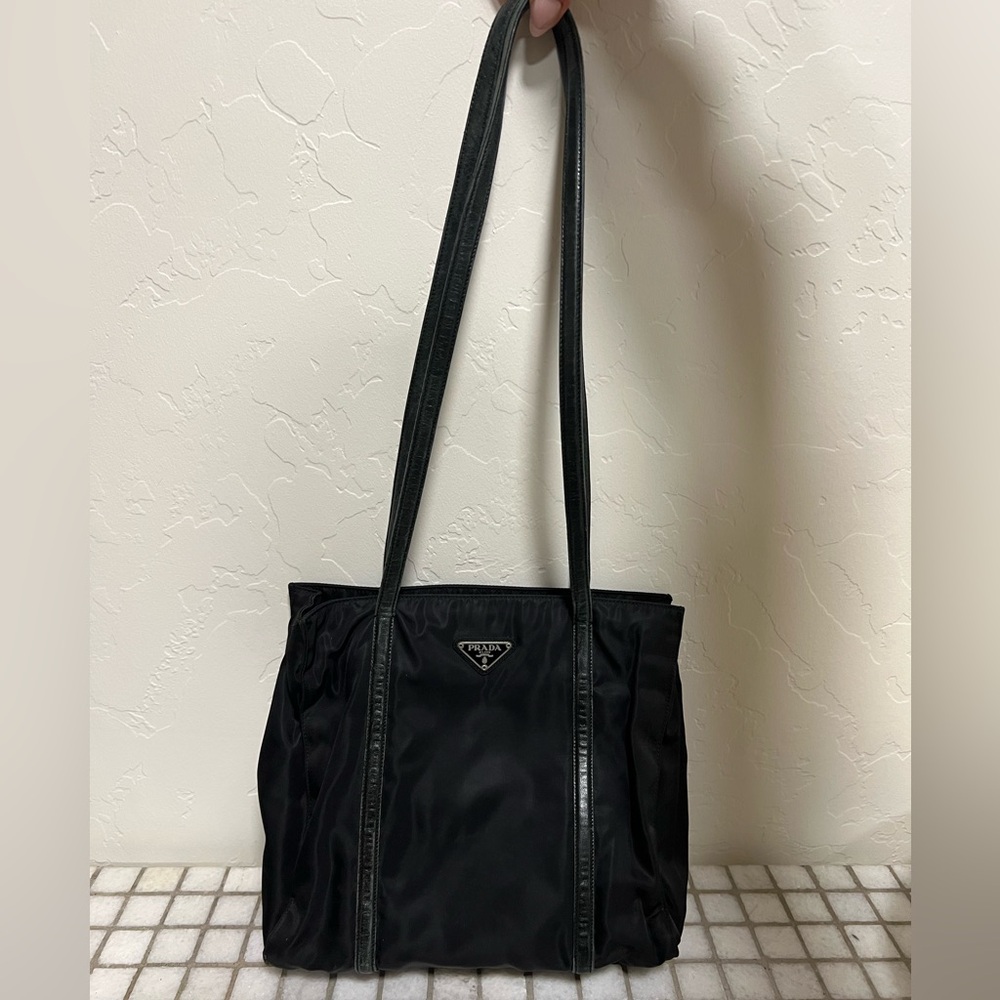 Prada Open Tote Tessuto